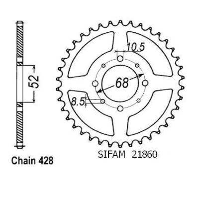 Rozeta pro Suzuki 21860CZ40